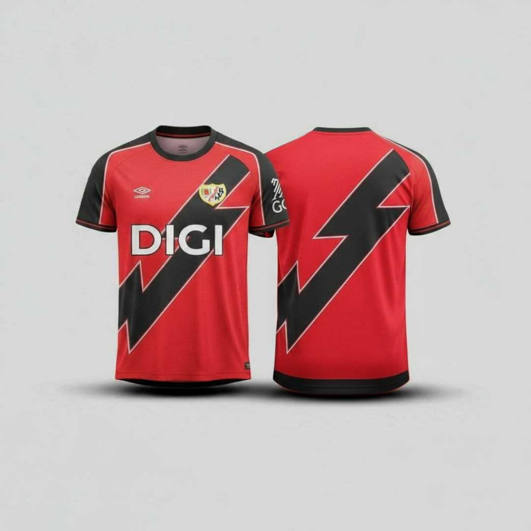 Camiseta Visitante Rayo Vallecano 25/26